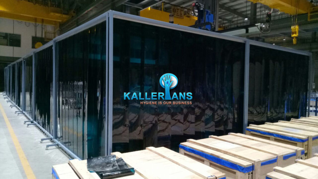 welding screen glass PVC Strip Curtains Chennai